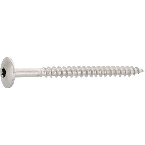 TRESPO 908624825 Fassadenschraube 4,8x25 TX20 A2, Silber - DIY & Tools Amazon Germany à 4.20€