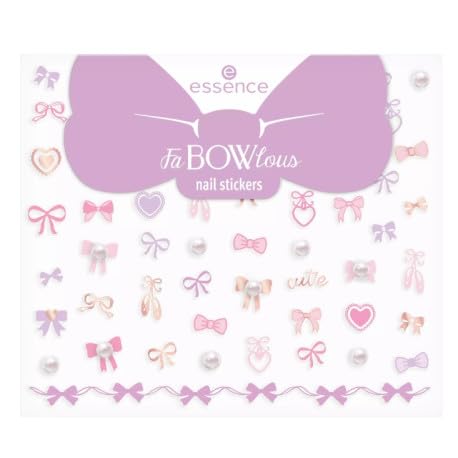 Essence Cosmetics Fabowlous Nail Stickers pour Ongles, 61Pcs - Beauté & Parfums en promo à 1.77€
