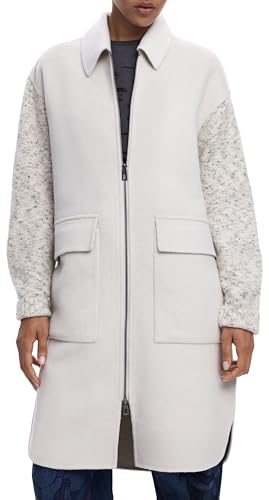 Desigual Abrigo JINU, 1008 BEIGE CRUDO, XL - Garden & Outdoor Amazon Spain à 63.90€