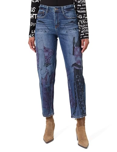 Desigual Denim_Samurai, 5008 Denim Dark Blue, 36 - Amazon Germany à 55.22€