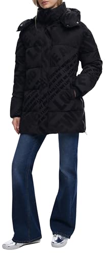 Desigual PADDED_CADERA_FLOCK, 2000 NEGRO, XS - Nouvelle promo Amazon à 58.65€