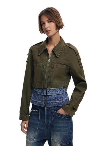 Desigual CHAQ_TROPEZ, 4002 KHAKI, M - Amazon Italie à 52.50€
