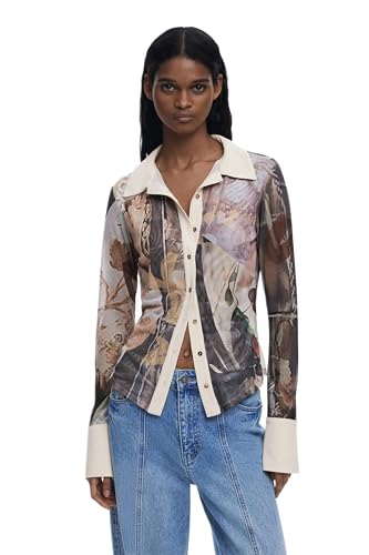 Desigual TS_Eyre, 6110 Desert Palm, S - Mode & Vêtements Amazon France à 37.06€