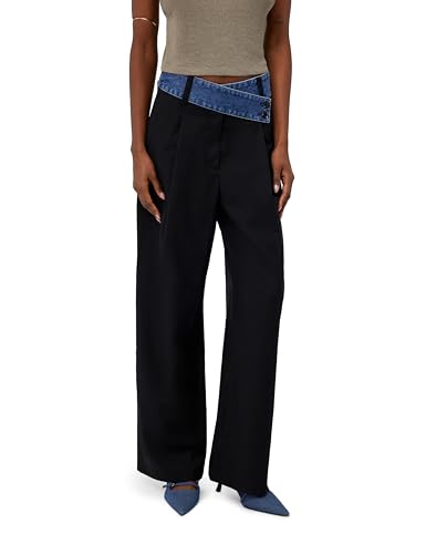 Desigual Pant_DENIMWAIST, 2000 Black, M - Maison & Cuisine Amazon France à 69.97€