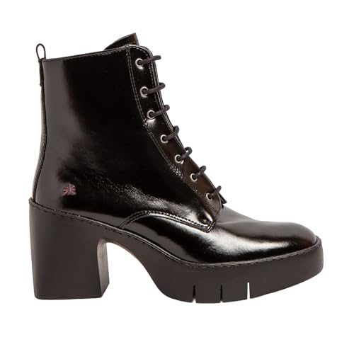 Art 1663 Sofia, Stivaletti Bassi con Lacci Donna, Nero, 40... - Amazon Italie à 32.93€