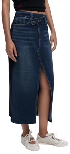 Desigual Fal_Twisted, 5053 Denim Medium Wash, XS - Amazon Espagne à 25.30€