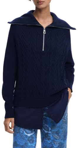 Desigual JERS_Dinamarca, 5000 Navy, L - Amazon Espagne à 24.20€