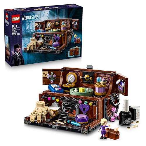 LEGO Wednesday Thing's Apartment - Play & Display Toy with... - Jouets & Jeux Amazon Royaume-Uni à 49.99€