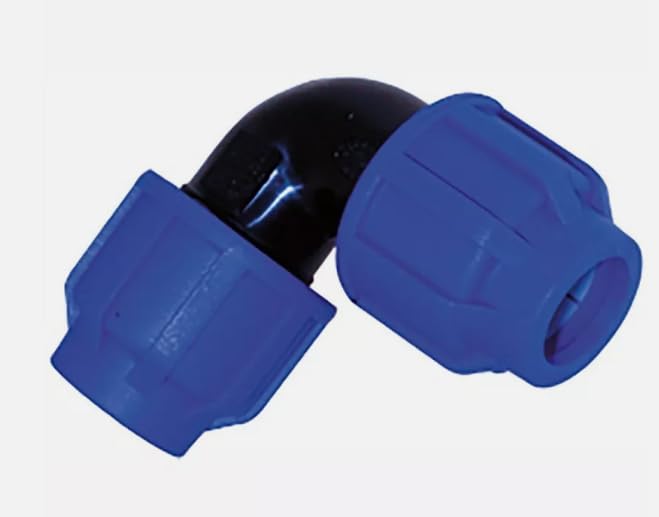 Gomito a due dadi in polietilene PE100 per impianto... - Bricolage & Outils Amazon Italie à 1.49€