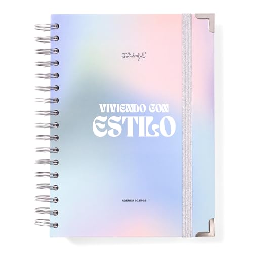 Mr.Wonderful - Agenda Office 2025-26 Semanal 18 meses... - Amazon Espagne à 11.85€