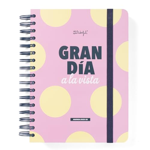 Mr.Wonderful - Agenda Escolar Wonder 2025-26 Diaria... - Bricolage & Outils Amazon Espagne à 10.97€