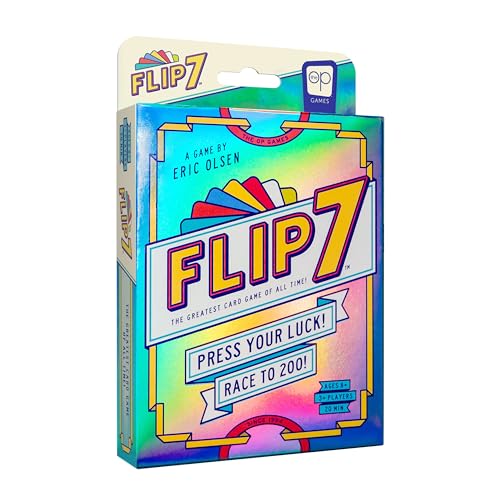 USAopoly | Flip 7 | Party Card Game | Ages 8+ | 3+ Players... - Toys & Games Amazon UK à 4.99€