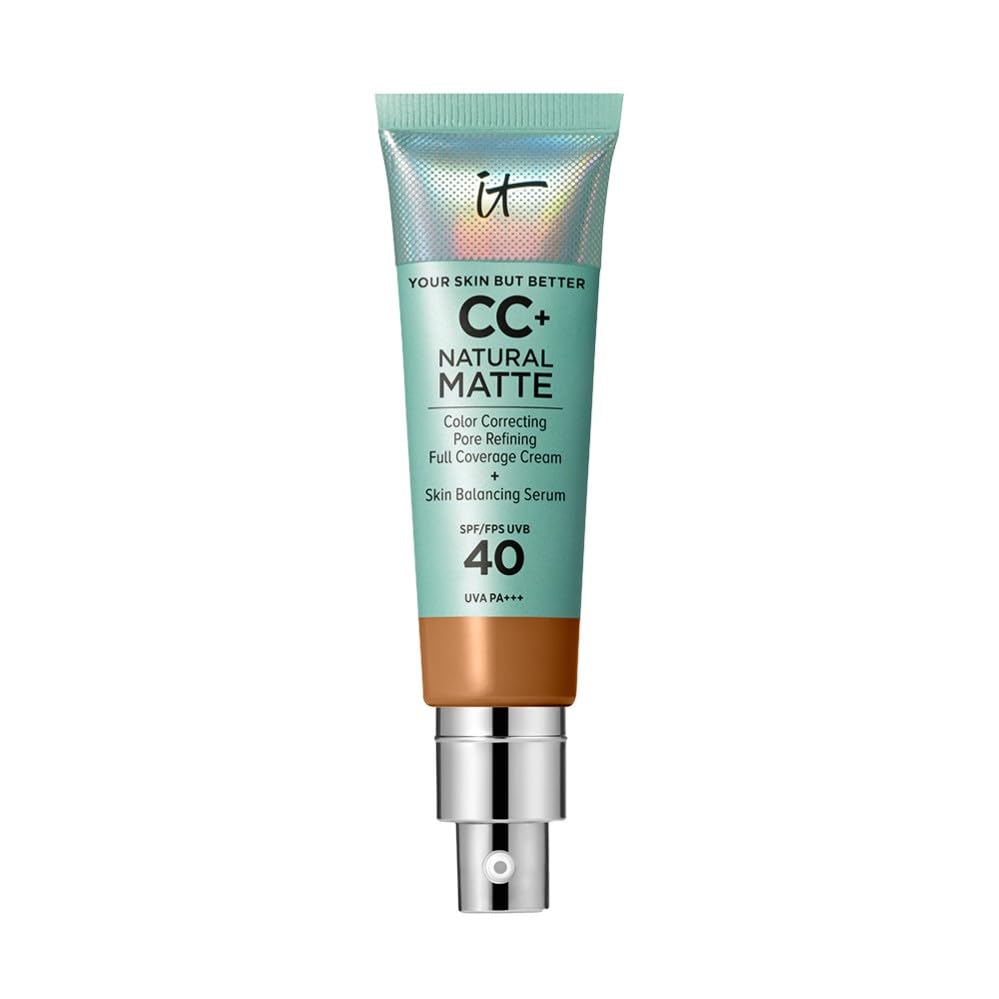 IT Cosmetics Full Coverage Foundation, Natural Matte, Made... - Beauté & Parfums en promo à 13.28€