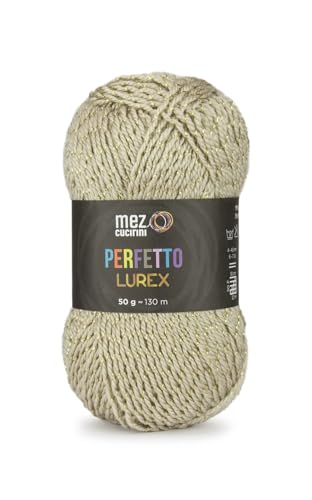 1 Gomitolo da 50 gr. lana Perfetto Lurex, marca Mez... - Loisirs Créatifs en promo à 1.90€