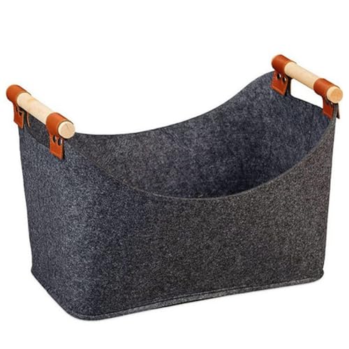 Muuoeou Foldable Wood Basket Large Capacity 57 L Fireside... - Maison & Cuisine Amazon Royaume-Uni à 10.12€