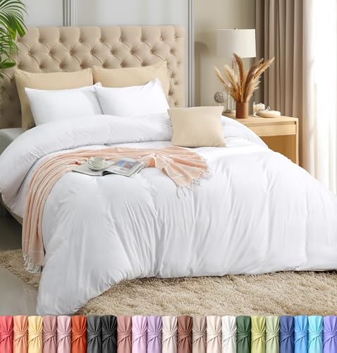 Utopia Bedding Lightweight Duvet Quilt Cover Set with 50x65... - Home & Kitchen Amazon UK à 13.47€