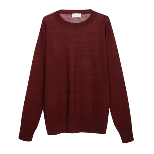 Diana Studio - Girocollo in 100% Lino Chicco di Riso, Uomo... - Amazon Italie à 26.01€