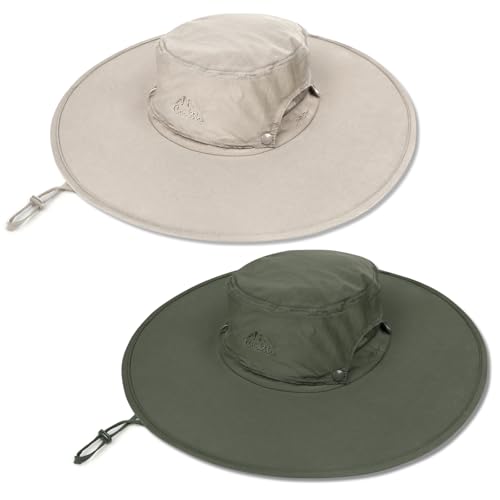 Cooltto 2 Pack Sun Hats for Men/Women with UPF 50+ UV... - Sports & Fitness Amazon Royaume-Uni à 3.99€