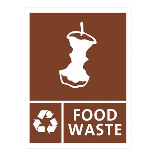 Jantex Slim Bin Label, Food Waste - Auto & Moto Amazon Royaume-Uni à 1.79€
