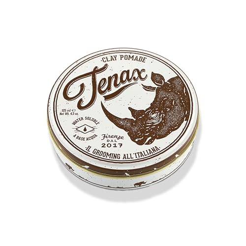 Tenax Clay Pomade 125ml, Cera capelli uomo opaca per un... - Deal du jour à 5.95€
