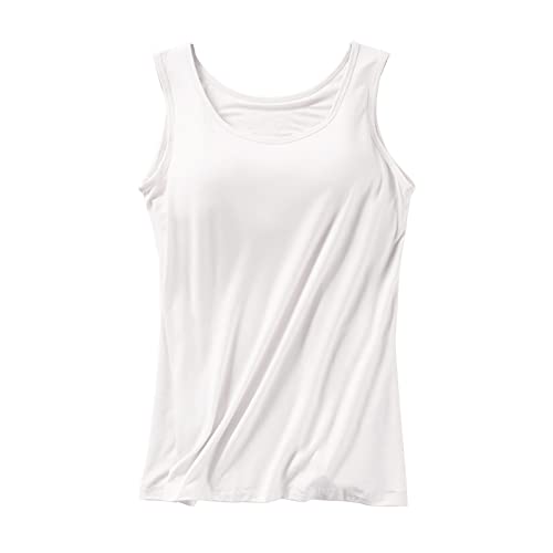 Camiseta sin mangas larga para mujer, con sujetador... - Mode & Vêtements en promo à 2.05€