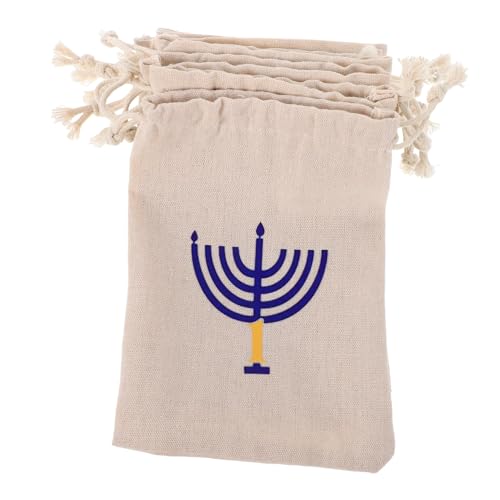 PERSELOSO 8pièces De Présent Coton Blanc Avec Cordon Pour... - Maison & Cuisine Amazon France à 9.99€