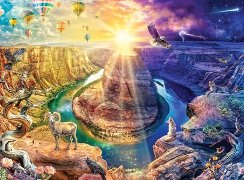 Buffalo Games - Lars Stewart – Cheval Bend – Puzzle de 1000... - Jouets & Jeux en promo à 15.11€