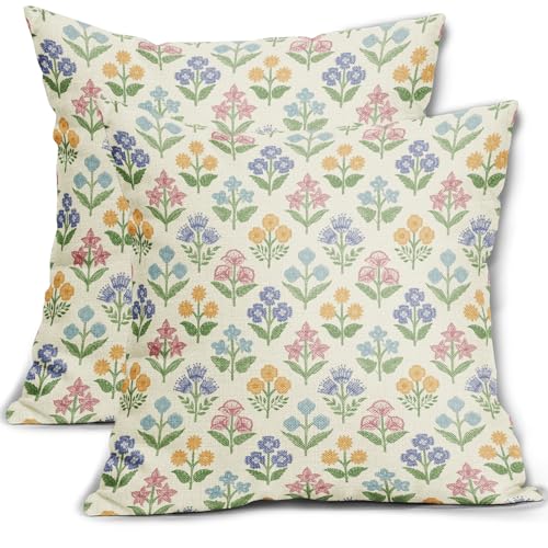 Sivirary Frühlingsblumen-Oster-Kissenbezüge, 50,8 x 50,8... - Maison & Cuisine Amazon Allemagne à 3.00€