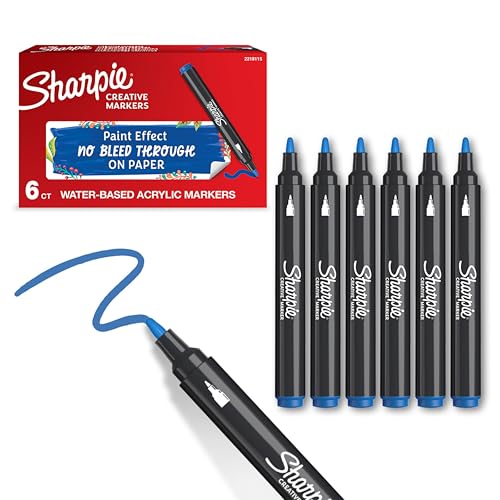 Sharpie Creative Marker Acrylic Paint Pens | Bullet Tip... - Sports & Fitness Amazon Royaume-Uni à 6.79€