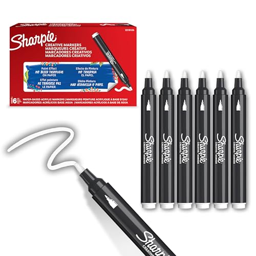 Sharpie Marqueurs Créatifs feutres acrylique | Pointe ogive... en promo à 11,59€ (-58%) sur Amazon FR