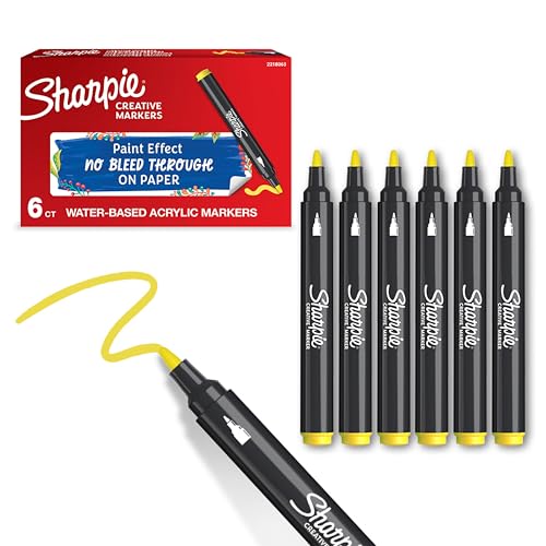 Sharpie Marqueurs Créatifs feutres acrylique | Pointe ogive... en promo à 7,53€ (-57%) sur Amazon FR