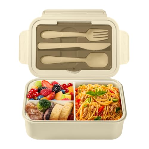 Diboniur Porta Pranzo, 1400ml Lunch Box con Posate... - Amazon Italy à 15.19€