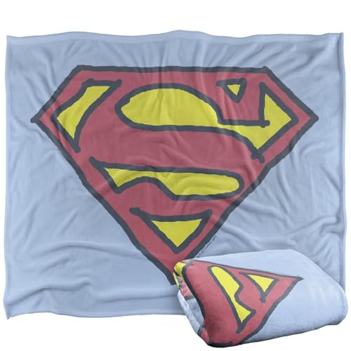 SUPERMAN Silky Touch Super Soft Throw Blanket, 152 x 127 cm - Maison & Cuisine Amazon Royaume-Uni à 9.32€