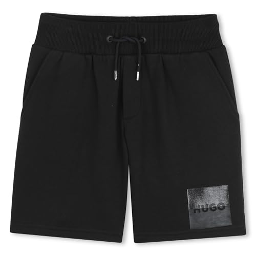 HUGO G00462 Pantaloncini da ragazzo, Nero, 14 anni - Maison & Cuisine en promo à 30.37€
