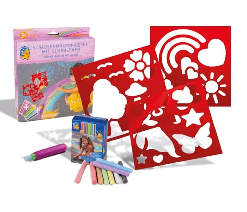 Malefix Street Lot de pochoirs à craie licorne – 3... - Jardin & Extérieur Amazon France à 5.26€