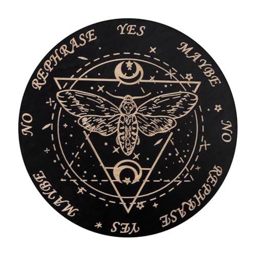 Pendulum Board Dowsing - Crystal Divination Board, Spirit... - Loisirs Créatifs Amazon Royaume-Uni à 1.89€
