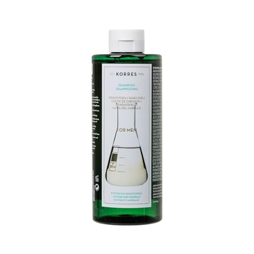 KORRES Cystine + Minerals Anti Hair-Loss Shampoo For Men... - Beauty & Fragrances Amazon UK à 15.48€