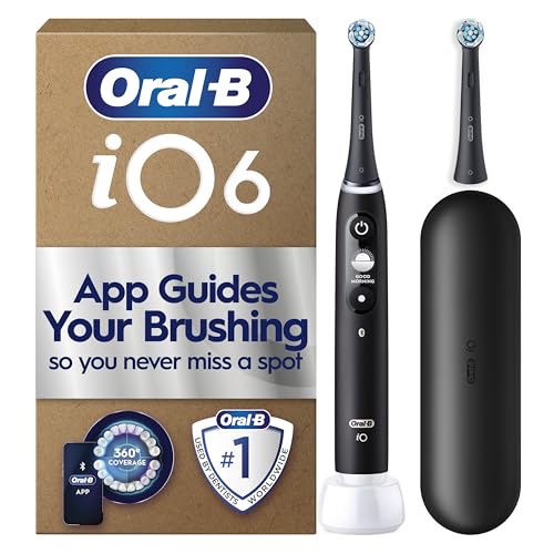 Oral-B iO6 Series Electric Toothbrush, plus 1 Oral B... - Beauté & Parfums en promo à 130.00€