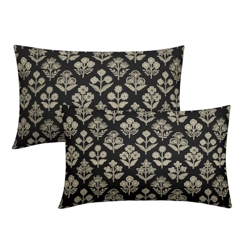 Sivirary Schwarze Kissenbezüge, 30,5 x 50,8 cm... - Maison & Cuisine Amazon Allemagne à 3.00€