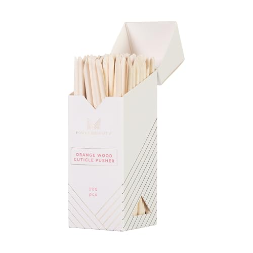 MANY BEAUTY 100 Stück Eco Holzstäbchen für Maniküre &... - Beauté & Parfums en promo à 2.12€