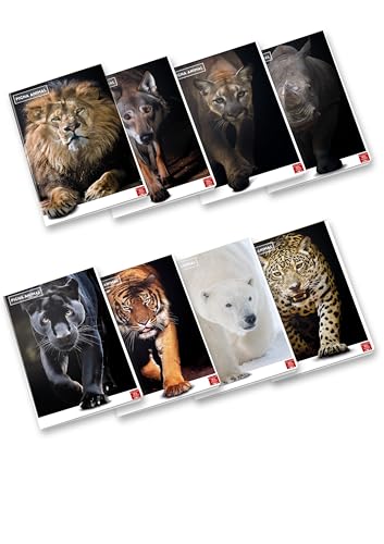 Pigna, Cuaderno Maxi Animales, A4 21x29,7 cm, 80 páginas +... - Animalerie en promo à 5.65€