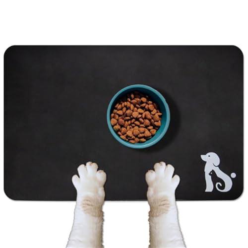 Mateju Tapis Gamelle Chat Chien, Super Absorbant Lavable... en promo à 2,39€ (-75%) sur Amazon FR