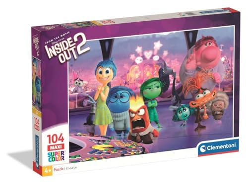 Clementoni Puzzle Maxi Inside Out 2 104 Stücke für Kindern... - Jouets & Jeux Amazon Allemagne à 5.70€