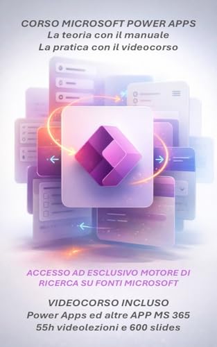 CORSO MICROSOFT POWER APPS: con incluso videocorso 55h APP... - Bon plan à 9.99€