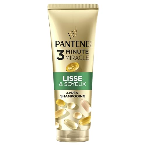 Pantene Pro-V Lisse & Soyeux Après-Shampoing 3 Minute... - Beauté & Parfums Amazon France à 4.19€