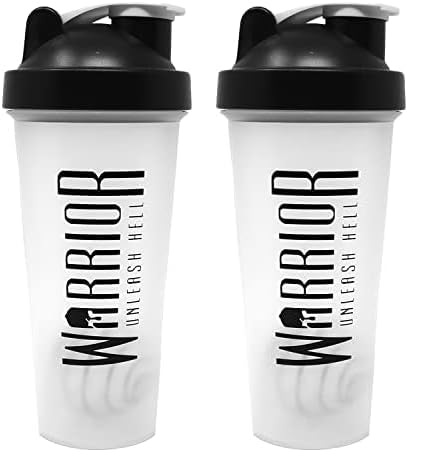 Warrior Protein Shaker Bottle, Includes Wire Mixball... - Sports & Fitness Amazon Royaume-Uni à 6.58€