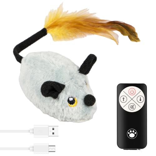 Jouet électrique pour chat et chien - Souris de jeu avec... - Animalerie Amazon France à 9.99€