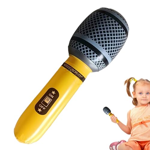 Inflatable Microphone, Assorted Color Blow Up Props... - Maison & Cuisine Amazon Royaume-Uni à 1.39€