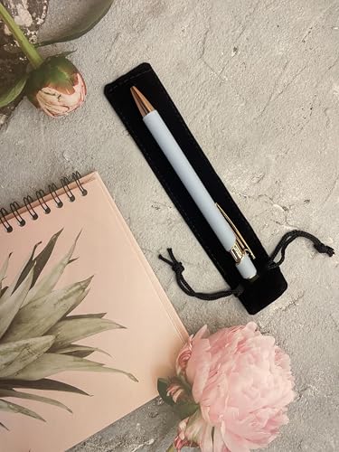 Custom pen personalised Pens, Free velvet pen case, Group... - Fournitures Bureau Amazon Royaume-Uni à 1.99€