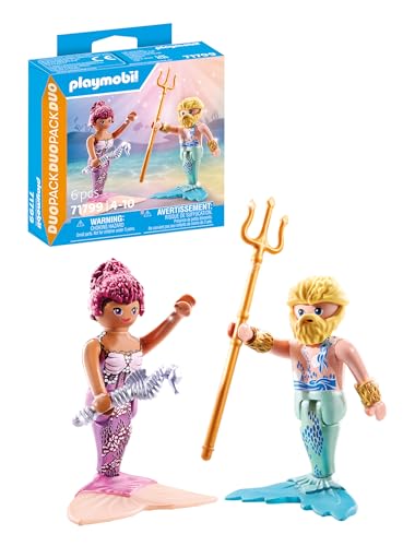 DUO SIRENE ET TRITON + ACCS PLAYMOBIL PLL71799 en promo à 2,21€ (-76%) sur Amazon FR